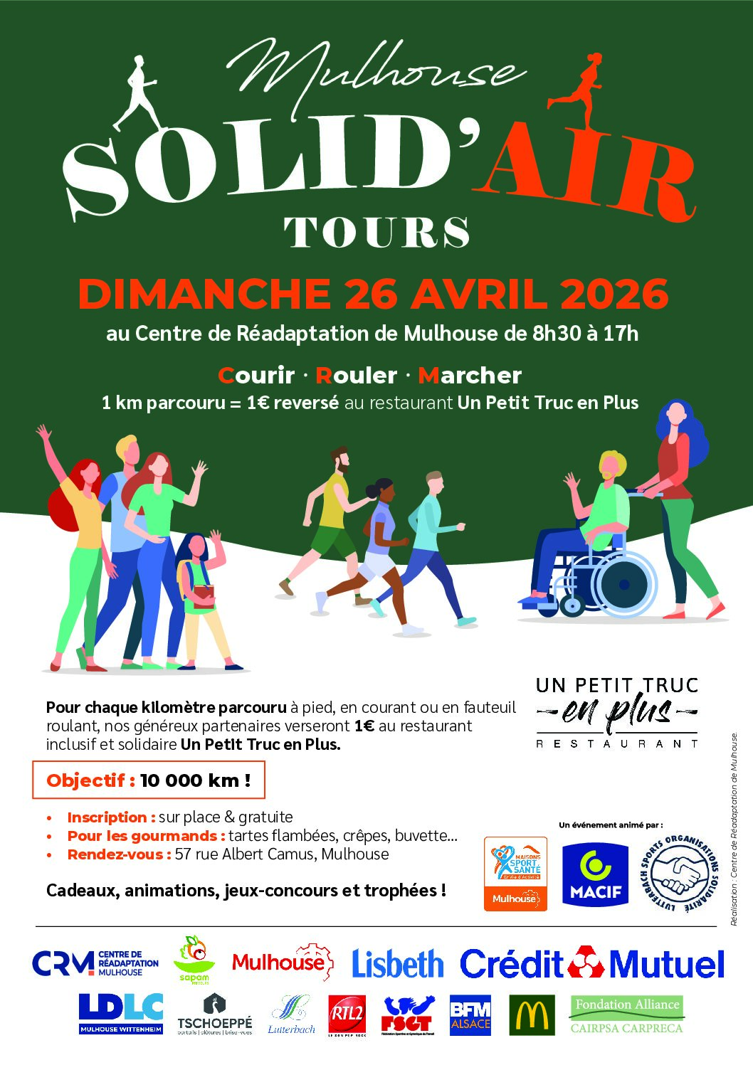 Rendez vous le 26 avril 2026 pour le Mulhouse SOLID’AIR TOURS