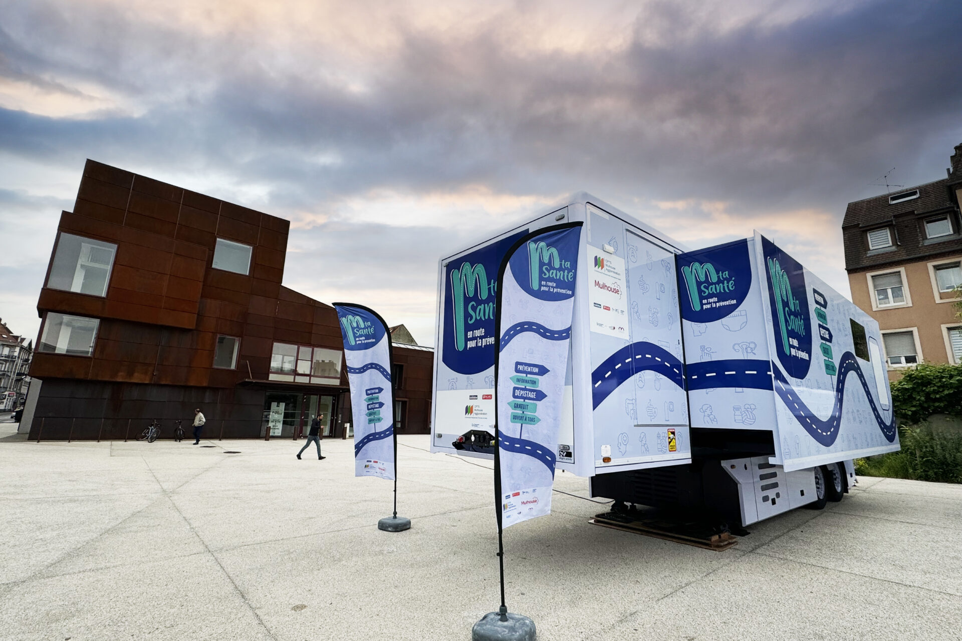 M ta Santé : l’unité mobile pour la Santé présente à Mulhouse